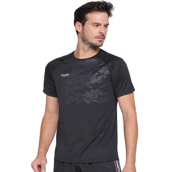 Camiseta Topper Fut Camp II Masculina Menor preço em Camiseta Topper Fut Camp II Masculina