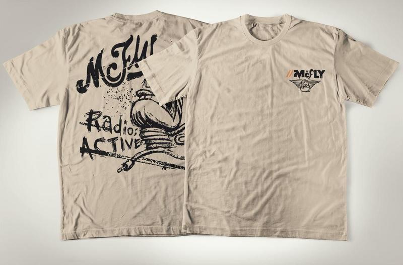 Imagem de Camiseta Tradicional De Algodão Banda Pop McFly