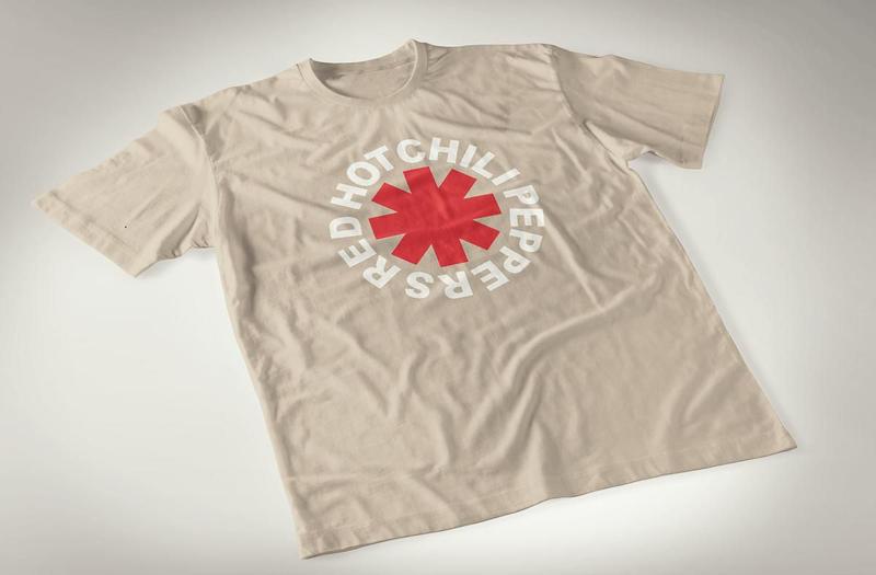 Imagem de Camiseta Tradicional De Algodão Banda Red Hot Chili Peppers