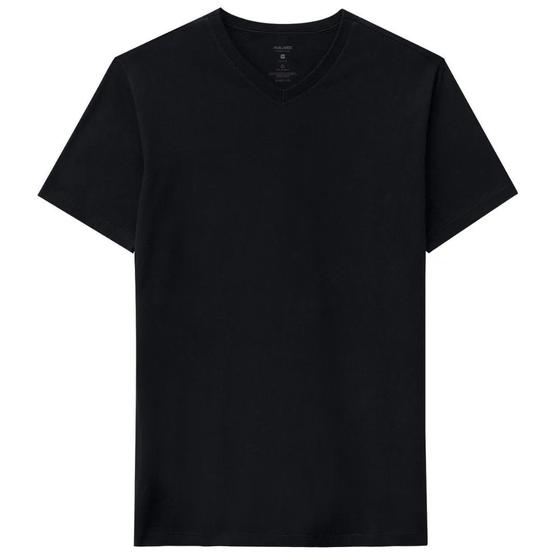 Camiseta Tradicional Gola V Masculino 4422 - Malwee Menor preço em Camiseta Tradicional Gola V Masculino 4422 - Malwee
