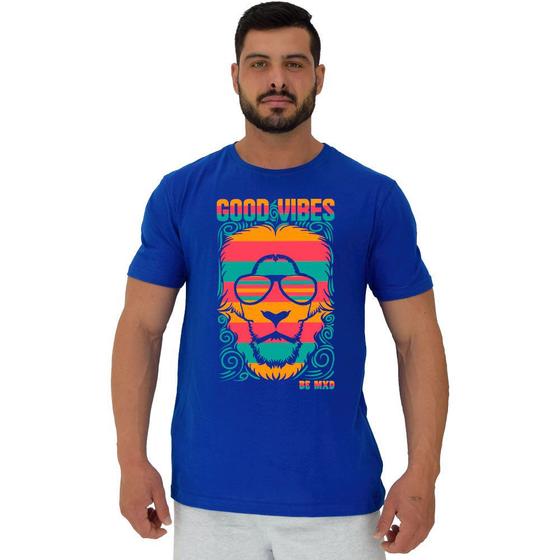 Imagem de Camiseta Tradicional Manga Curta MXD Conceito Lion Good Vibes