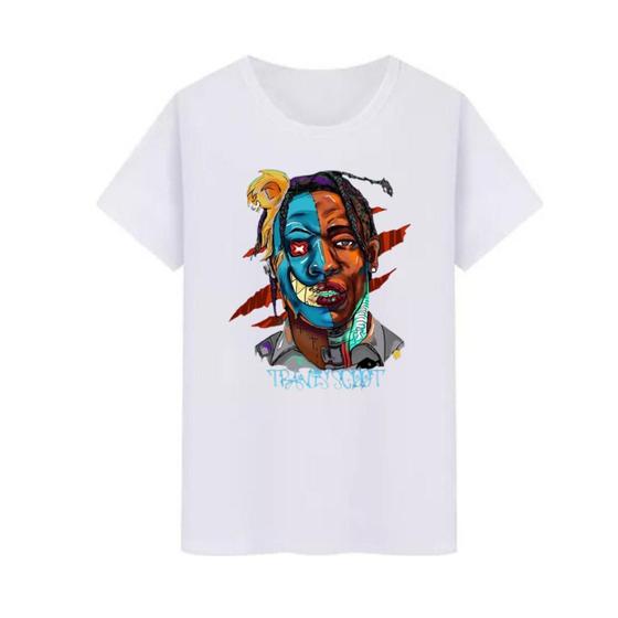 Imagem de Camiseta Travis Scott Camisa Music Trapstar Hip Hop Bt130