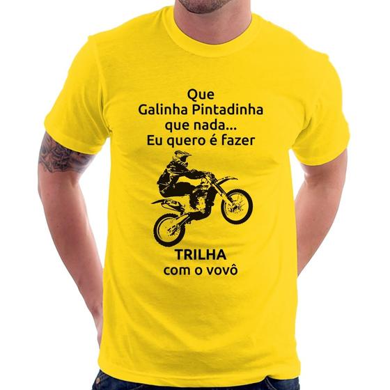 Imagem de Camiseta Trilha com o vovô - Foca na Moda