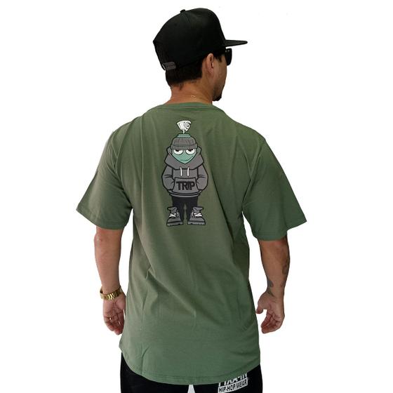 Imagem de Camiseta Trip Side Spray Pixador Verde Escuro