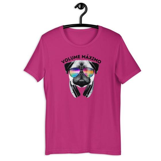 Imagem de Camiseta Tshirt Masculina Dog Volume Máximo