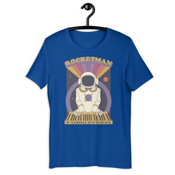 Imagem de Camiseta Tshirt Masculina RocketMan Space