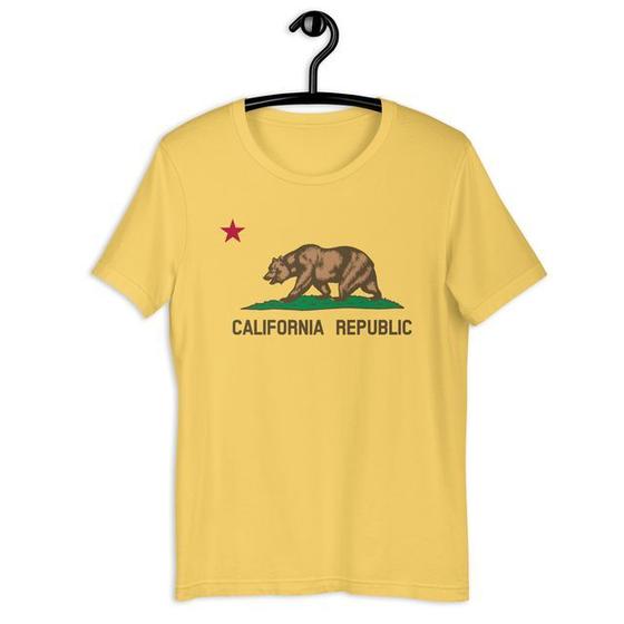 Imagem de Camiseta Tshirt Masculina Urso California Republic