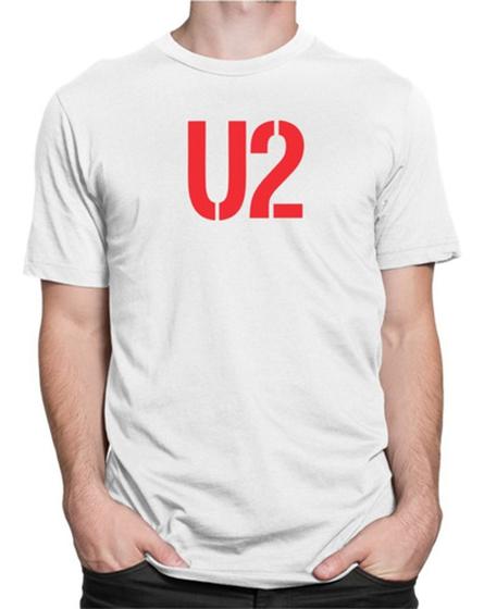 Imagem de Camiseta U2 Rock Música Red Camisa 100% Algodão