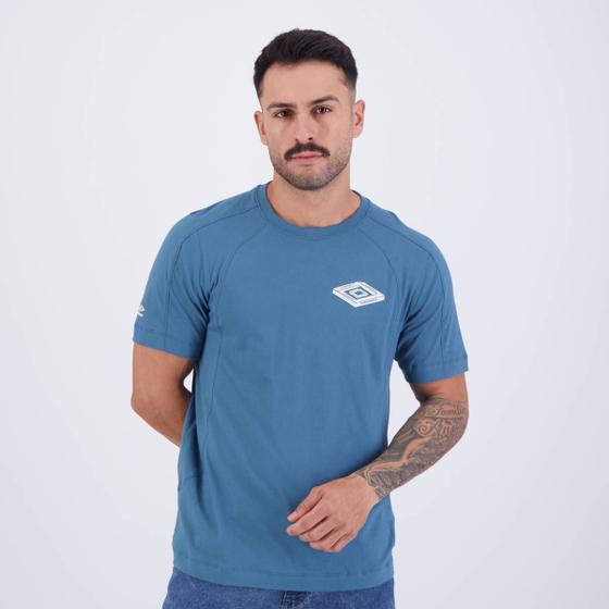 Imagem de Camiseta Umbro Authentic Logo Azul