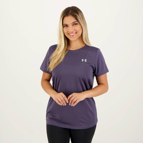 Imagem de Camiseta Under Armour Tech Solid BRZ Feminina Marinho