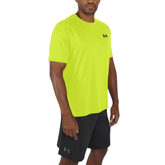 Imagem de Camiseta Under Armour Ua Tech 2.0 SS TEE Amarelo e Preto - Masculino