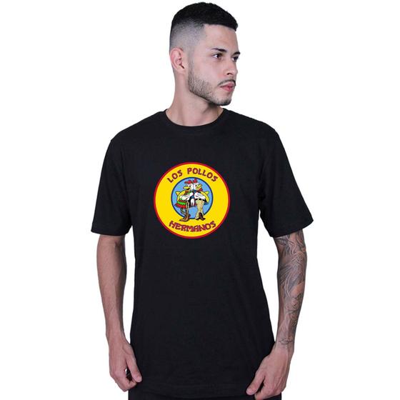 Imagem de Camiseta Unissex Algodão Los Pollos Hermanos Breaking Bad