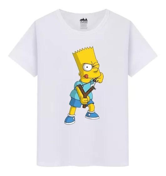 Imagem de Camiseta Unissex Algodão Premium Bart Simpsons El Barto