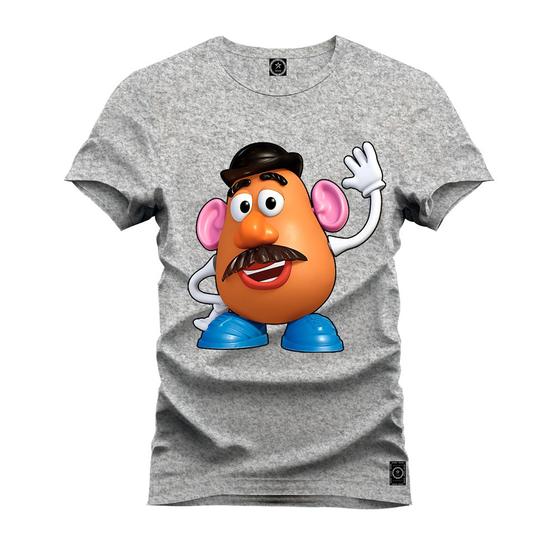 Imagem de Camiseta Unissex Algodão Premium Estampada Sr Batata