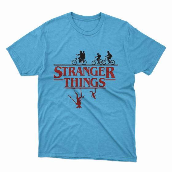 Imagem de Camiseta Unissex Algodão Stranger Things Série Netflix Linha Premium