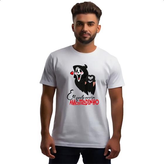 Imagem de Camiseta Unissex Amostradinho eu gosto assim