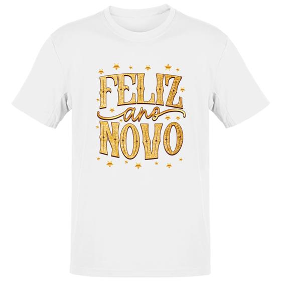 Imagem de Camiseta Unissex Ano Novo Feliz Estrelas