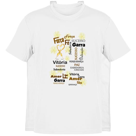 Imagem de Camiseta Unissex Ano Novo Forca Fe Garra