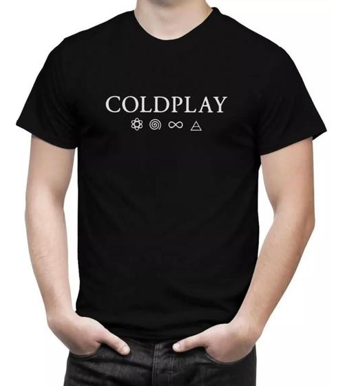 Imagem de Camiseta Unissex Banda Coldplay Show Tour 2023 Pop Rock 2