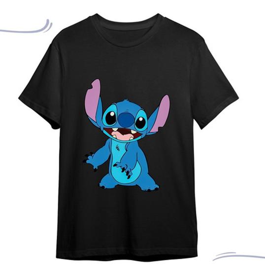 Imagem de Camiseta Unissex Camisa Personagem Lilo Stitch Filme