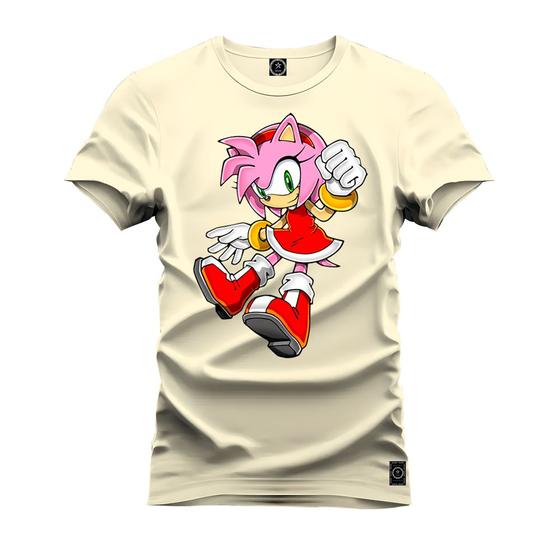 Imagem de Camiseta Unissex Confortável Estampada Premium Mulher Sonic