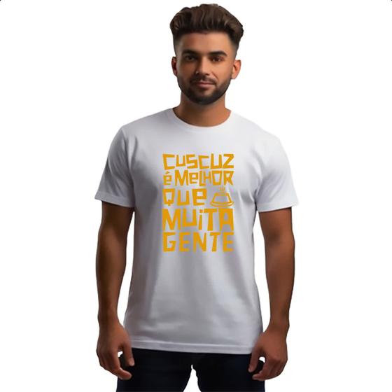 Imagem de Camiseta Unissex Cuscuz melhor que muita gente