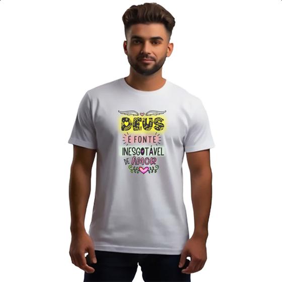 Imagem de Camiseta Unissex Deus fonte de amor