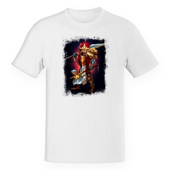 Imagem de Camiseta Unissex Empires and Puzzles Heroi Aruna Traje