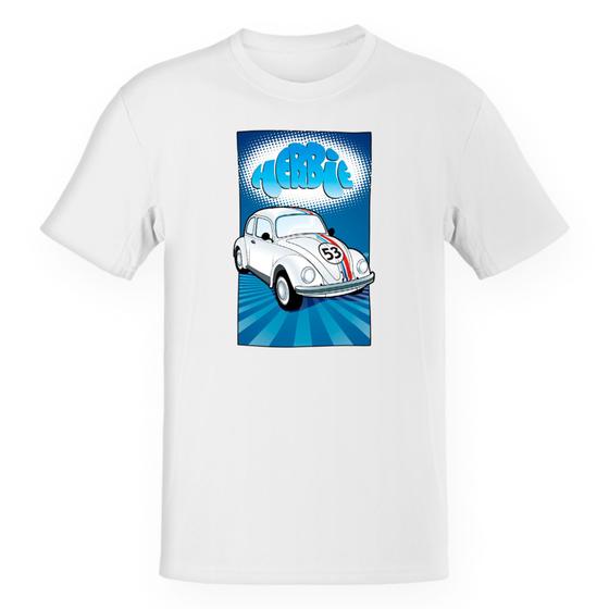 Imagem de Camiseta Unissex Herbie Se meu fusca falasse quadro