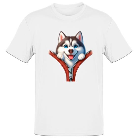 Imagem de Camiseta Unissex Husky no Ziper