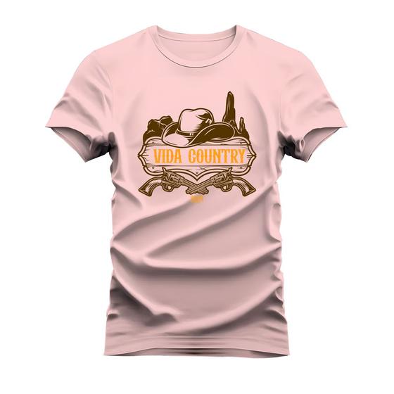 Imagem de Camiseta Unissex Mácia Confortável Estampada Strong