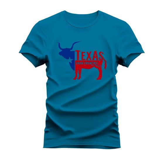 Imagem de Camiseta Unissex Mácia Confortável Estampada Texas Vida