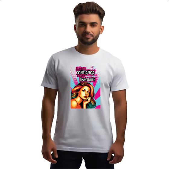 Imagem de Camiseta Unissex Mulher veste confianca