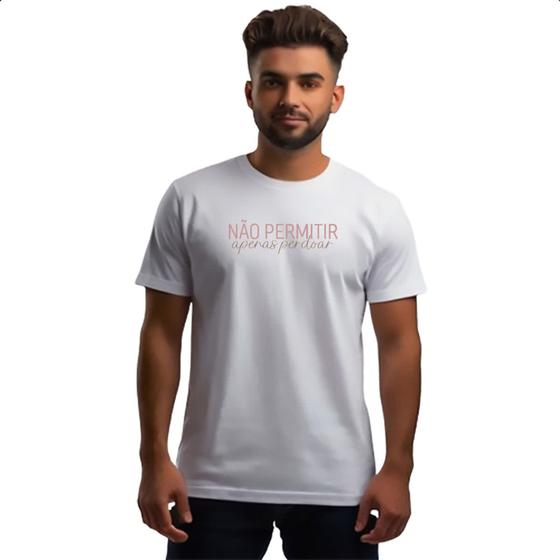 Imagem de Camiseta Unissex Nao permitir apenas perdoar