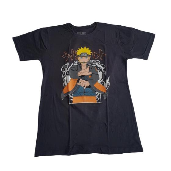 Imagem de Camiseta Unissex Naruto Kunai - Clube Comix Preta