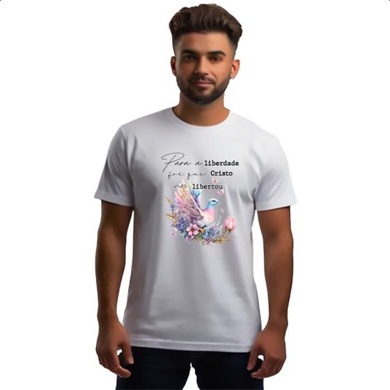 Imagem de Camiseta Unissex Salmos Liberdade