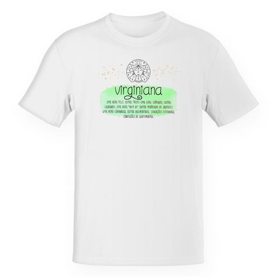 Imagem de Camiseta Unissex Signo sincero Virgem