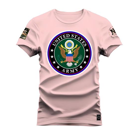 Imagem de Camiseta United States Estampada Algodão Confortável 30.1 Penteada