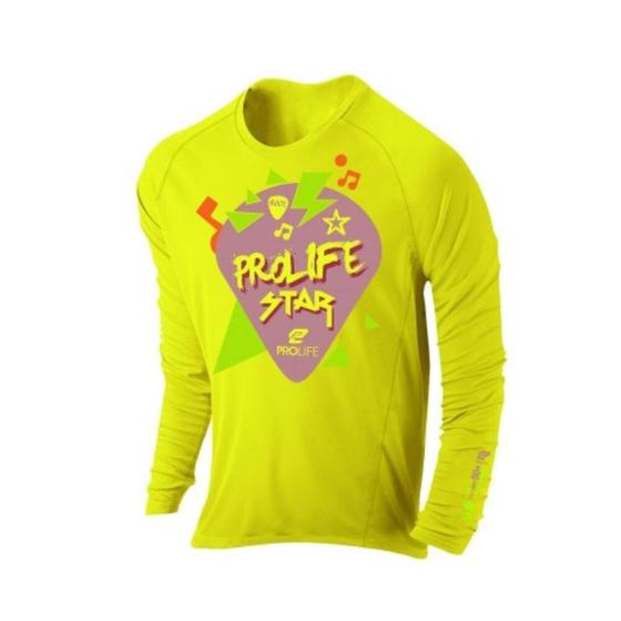 Imagem de Camiseta UV 50+ Infantil Amarela Prolife Sun Protect