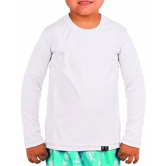 Imagem de Camiseta UV Protection Infantil UV50+ Tecido Ice Dry Fit Secagem Rápida