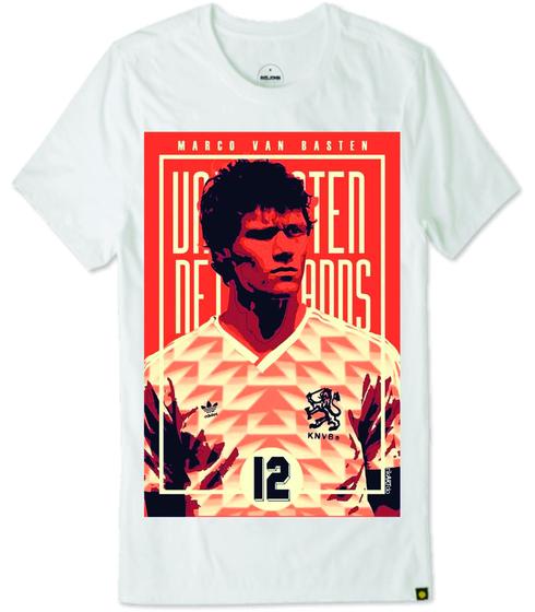Camiseta Van Basten genios do futebol seleção holandesa é boa?