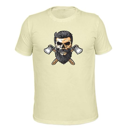 Imagem de Camiseta Várias Cores Malha 30.1 Caveira Machado