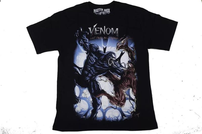 Imagem de Camiseta Venom Carnificina Blusa Adulto Unissex Mr9006 BM