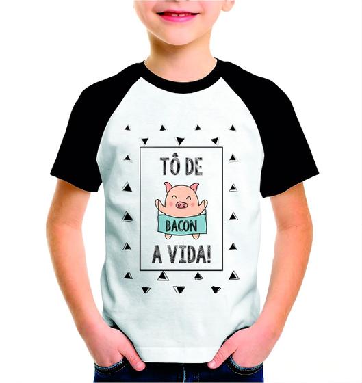 Imagem de Camiseta Verão Infantil Estampada Manga Curta