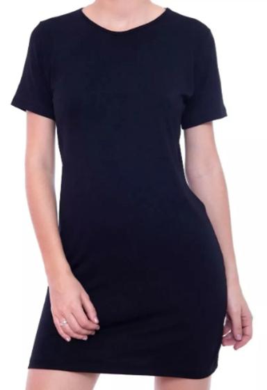 Imagem de Camiseta Vestido Camisetão Feminino Confortável