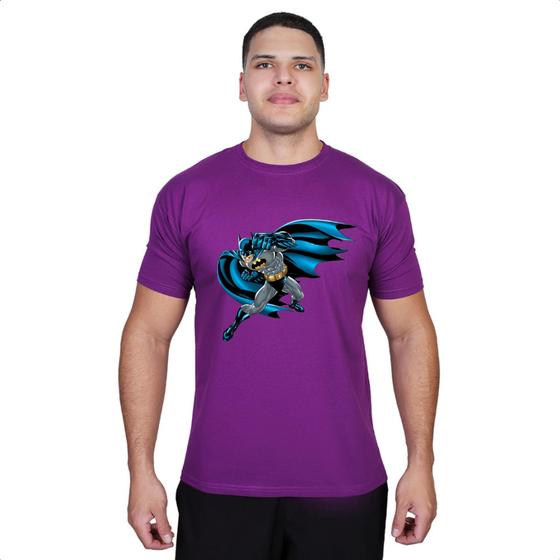 Imagem de Camiseta Vintage Super Heroi Batman Envio Imediato Manga Curta