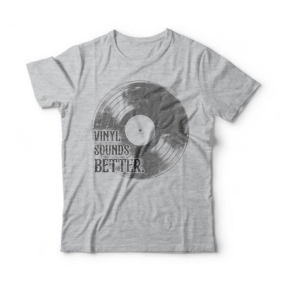 Imagem de Camiseta Vinyl Sounds Better Studio Geek