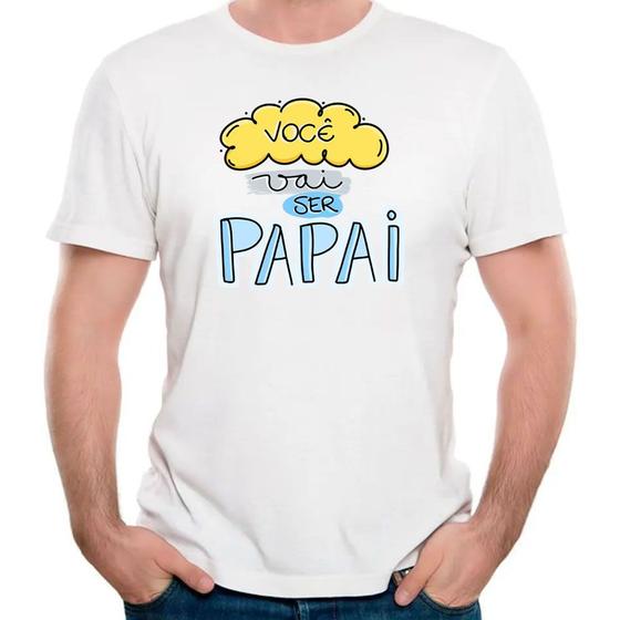 Imagem de Camiseta você vai ser papai parabéns paizão papai do ano