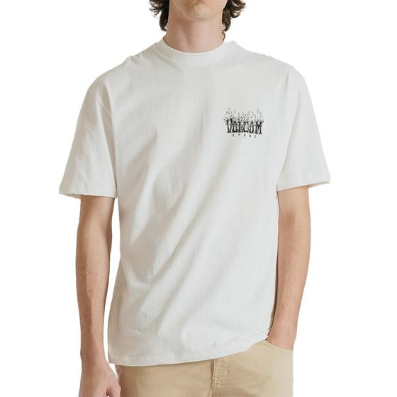 Imagem de Camiseta Volcom Comfort Scorps WT24 Masculina Off White