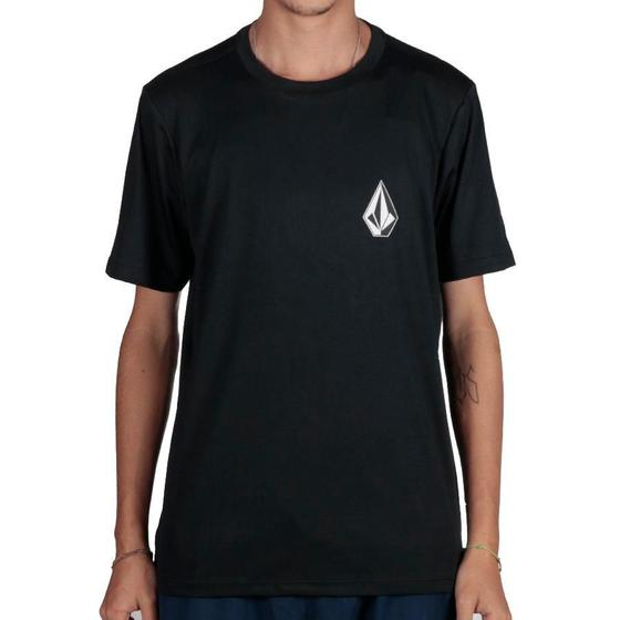 Imagem de Camiseta Volcom Lycra Stonetech Preto